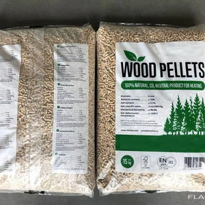 Pellets de madera de biomasa, EN Plus A1, 6mm para calderas y estufas eficientes a precio mayorista - Product Image 1