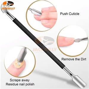Empujador de Cutículas Profesional de Acero Inoxidable con Diseño de Punta Fina para el Cuidado de las Cutículas - Product Image 6
