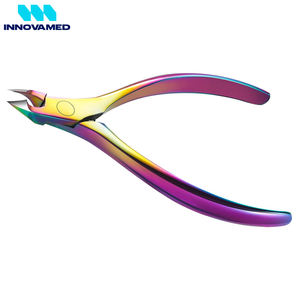 Coupe-cuticules en acier inoxydable de qualité supérieure, ouverture large, lame courbée, style russe, best-seller, service OEM - Product Image 2