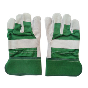 Construcción de soldadura de seguridad personalizada de cuero de vaca, guantes de conducción canadiense a precio competitivo - Product Image 5