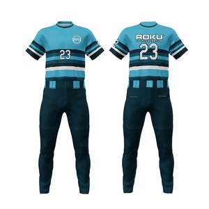 ชุดเสื้อผ้ากีฬาสำหรับเยาวชนชุดเบสบอลระบายอากาศได้ดี - Product Image 1