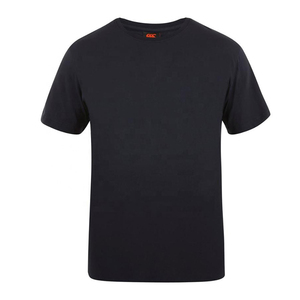 T-shirts pour hommes personnalisés épaule tombante Streetwear coupe normale col côtelé T-shirt vierge 100% coton 400gsm poids lourd écologique - Product Image 3