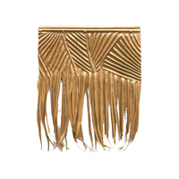 Chaume en plastique pour Foof, pièces en plastique de 50x50cm en gros d'usine pour la décoration de jardin imperméable à l'eau de toit de maison