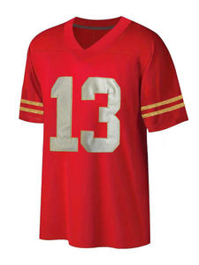 Jersey de fútbol americano moderno, paneles resistentes, malla aireada, silueta inteligente, ropa perfecta, Jersey de fútbol americano - Product Image 2