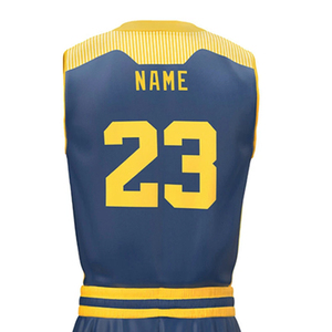 Maillot de basket-ball réversible 100% polyester à prix avantageux, respirant, ensemble uniforme de basket-ball pour hommes, jeunes et enfants - Product Image 6