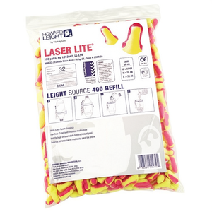 Tapones para los Oídos Honeywell Howard Light Laser Lite EN 352-2 SNR 35 DB, Paquete de Recambio de 200 Pares para Reducción de Ruido - Product Image 3