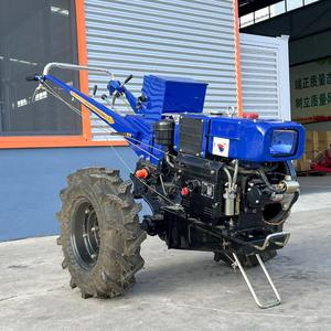 Motoculteur haute performance 18 CV pour moteur diesel, transmission 2 roues motrices, avec sécurité accrue pour l'utilisation sur pelouse - Product Image 5