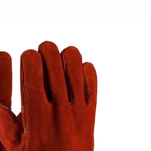 Leather Safety Working <b>Gloves</b> Stripe Back XL Size Rubber Welding <b>Gloves</b> - Product Image 6