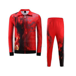 ชุดวอร์มไซส์ใหญ่พิเศษสำหรับผู้ชายชุดวอร์มสีพื้นพิมพ์ลายโลโก้ส่วนตัว - Product Image 1