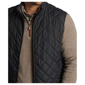 OEM Custom Logo <b>Quilted</b> Puffer Vest <b>for</b> Men Windproof Insulated Sleeveless Winter Jacket Wholesale Outdoor Apparel Supply - Product Image 4