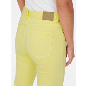 Pantalon en denim stretch jaune pour femmes élégant et décontracté pour dames dernier ami de la mode Skinny Zipper Fly Jeans - Product Image 6