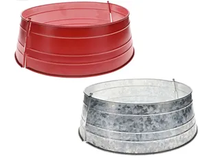 Collar de árbol de Navidad de metal en el último diseño Soporte de árbol de Navidad de metal de nueva apariencia para uso de decoración de Navidad en precio barato - Product Image 4