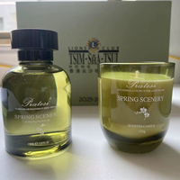 Vente en gros de parfum longue durée déodorant maison bougie à la cire de soja ensemble de diffuseur de roseaux kit de boîte cadeau de luxe haut de gamme