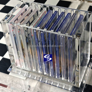 Vente personnalisée SYP pour PSA 9 MINT - Zapdos 16/102 1ère édition, boîte de collection en acrylique allemande pour cartes Pokémon Holo, boîte de collection à 10 emplacements - Product Image 3