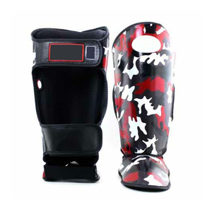 Vente en gros de protège-tibia de qualité supérieure à bas prix de qualité supérieure avec logo personnalisé protège-tibia en cuir véritable à bas quantité minimale de commande - Product Image 6