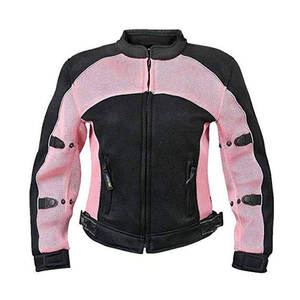 Vestes Cardura pour hommes en noir rose veste textile d'hiver style High Street avec motif de lettres Cordura résistant à la déchirure - Product Image 1