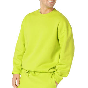 ODM Hombres Peso Pesado Suave Fitness Tela Sudadera Ropa Deportiva básica Algodón mezclado Calidad Sudadera Para Hombres - Product Image 1