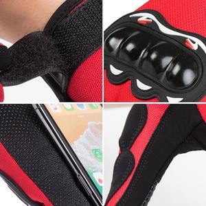 Guantes de Carreras de Cuero Completos, Antideslizantes y Transpirables para Motocicleta, Pantalla Táctil, Motocross, Todas las Tallas Disponibles, Ciclismo Deportivo - Product Image 2