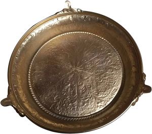 Soporte de pastel de metal en forma de oro para pastel de taza Fiesta de boda única y regalos de cumpleaños Artesanía - Product Image 1