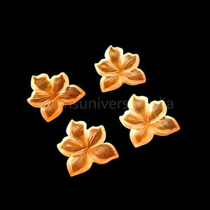 Cuentas de Piedra Lunar Melocotón Natural Talladas en Forma de Flor, Dijes de Piedra de 18x20mm, Cuentas de Cristal Talladas para la Fabricación de Joyas - Product Image 4