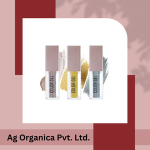 Prebase de Sombras de Ojos Vegana, Natural, Resistente al Agua, Libre de Crueldad Animal, Tres Colores, Tamaño Regular, Base Líquida de Color, AG Organica - Product Image 2