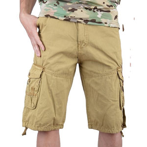 Short Cargo en coton personnalisable pour homme Pantalon de sport de plein air décontracté taille moyenne à séchage rapide avec logo à motif unique - Product Image 6