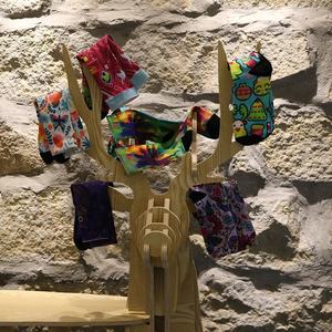 Femmes Hommes Chaussettes courtes Mignon 3D Imprimé Cartoon Animal Filles Chaussettes Happy Halloween Sublimation Chaussettes - Product Image 6