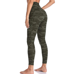 High Quality <b>Women's</b> <b>Camo</b> Seamless Gym <b>Leggings</b> New Design Fitness Workout Gear for Yoga - Product Image 2