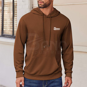 Sudaderas Modernas para Hombre, 100% Algodón, Felpa, Invierno, Color Sólido, Logotipo Personalizado, Ropa Casual, Secado Rápido, Estilo Único, para Venta en Línea - Product Image 3