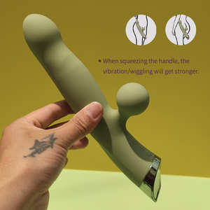 Ginya Thiết Kế Mới Trọng Lực Cảm Biến Vibrator Cổ Điển Nữ G Kích Thích Tại Chỗ Ngón Tay Rung Rung Thỏ Đồ Chơi Tình Dục Cho Phụ Nữ - Product Image 3