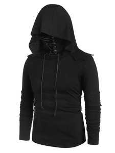 Sweat à capuche pour homme, coupe classique, en molleton épais, style streetwear, respirant, séchage rapide, coton, hiver, ajustable, 360g, très vendu - Product Image 6