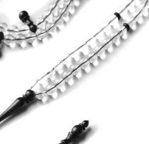 หินลูกประคำ33เม็ดสีเทอร์คอยส์มุสลิมสีฟ้าครามแทสเบีย - Product Image 5