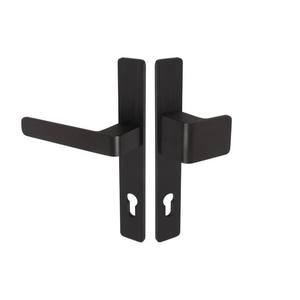 ลูกบิดประตู-จัดการ Wala บนจานยาว L-72 H6S26L/G5S50/S5S34G6 (จับ26มม., จาน34มม.) ขั้วบวกสีดำด้านซ้าย - Product Image 1