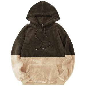 Sweat à capuche unisexe lourd sérigraphié avec logo Vêtements de sport d'hiver Pull-over col à capuche pour hommes - Product Image 1