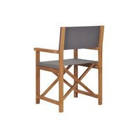 Chaise pliante légère - Design moderne et minimaliste en bois de teck pour l'extérieur, idéale pour les fermes, les parcs, les villas, les hôtels - Confortable, durable, à dossier effilé