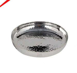 Cuenco de servicio de acero inoxidable con acabado plateado de calidad estándar para hoteles, restaurantes y bares - Product Image 4