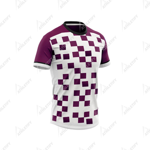Camiseta de Fútbol Moderna para Adultos, Diseño Elegante con Características de Secado Rápido y Absorción de Sudor - Product Image 1