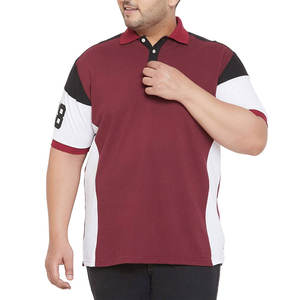Polo de talla grande personalizado para hombre del mejor proveedor para verano, informal, patrón sólido, cantidad a granel - Product Image 1