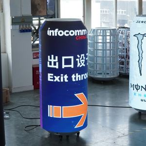 Écran LED créatif en forme de bouteille de bière P1.8 P2, pleine couleur, haute résolution, pour affichage publicitaire - Product Image 1