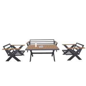 Ensemble de canapés sectionnels en tissu moderne fait à la main Cadre en métal robuste et durable Maison Salon Hôtels Hôpitaux Malls-Made Vietnam - Product Image 6