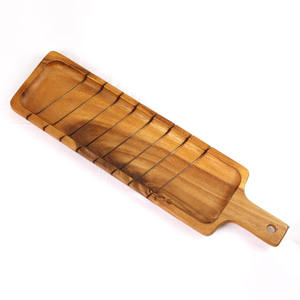 Planche à pain en bois naturel de qualité supérieure planches à pain en bois accessoires de cuisine - Product Image 2