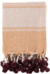 Manta de algodón de venta lujosa, sofá acogedor de alta calidad, toallas tejidas orgánicas al por mayor - Product Image 6