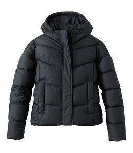 Veste matelassée à capuche noire personnalisée OEM pour hommes et femmes style décontracté d'hiver respirant avec motif à longue impression - Product Image 2