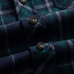 Camisa de franela para hombre superventas, camisa informal de algodón de manga larga con botones y cuello vuelto, ropa de calle, camisa de franela para adultos - Product Image 5