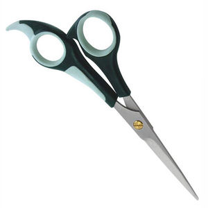 Ciseaux de coiffure à manche en plastique de qualité supérieure lame en acier métallique ciseaux de coiffeur professionnels avec repose-sonnerie - Product Image 1