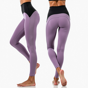 Pantalones para correr sin costuras de cintura alta para mujer, mallas de compresión, función de secado rápido, ropa de entrenamiento de Yoga para gimnasio, estampado para mujer - Product Image 1
