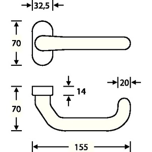 Fire-Resistant <b>Push</b>-<b>Button</b> Hole Part 06 1146 Square 9 mm Aluminium by FSB - Product Image 3