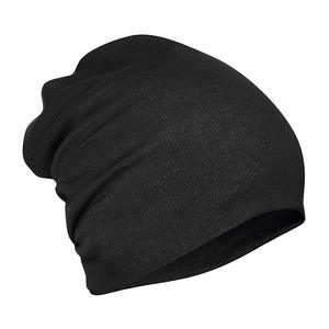 Gorro de invierno personalizado de alta calidad 100% lana informal ligero térmico elástico gorro de punto con logotipo personalizado - Product Image 5