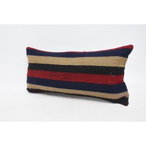Kilim de lana Multicolor, almohada decorativa de 18x18 pulgadas, tejido de lujo, hojas Vintage, cojín de retazos Kilim invertido de 12x24 - Product Image 4