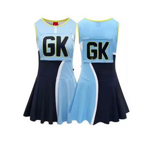 Best Style 100% Polyester Quick Dry <b>Netball</b> Uniform Easy Fit Sports Wear Plus Size Printed Sublimation <b>Netball</b> Uniform - Product Image 1